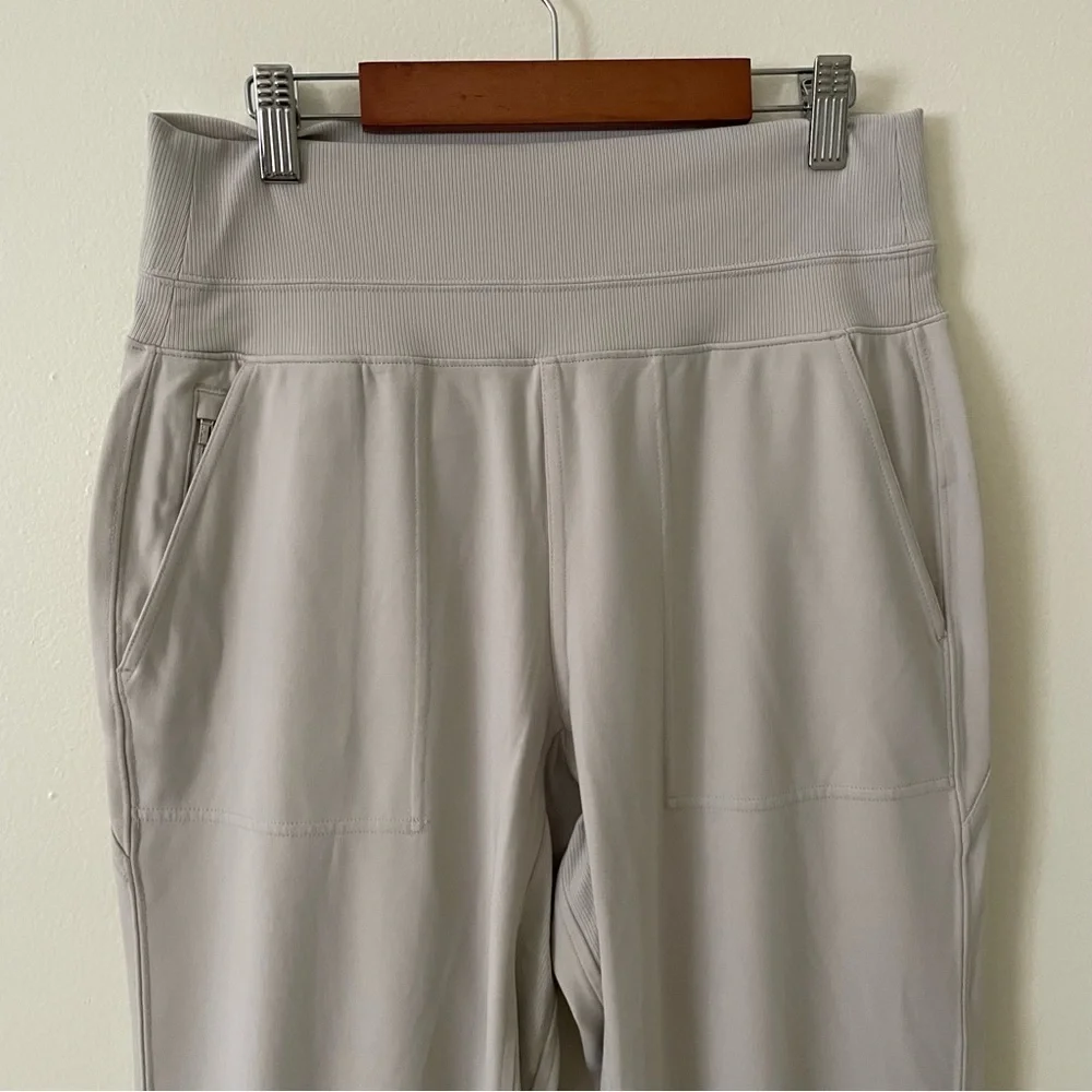 Athleta Gray Track Pants Relaxed Fit Joggers